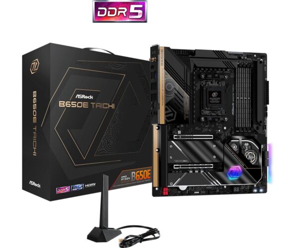 Køb ASRock B650E TAICHI Udvidet ATX  AM5 AMD B650 online billigt tilbud rabat gaming gamer