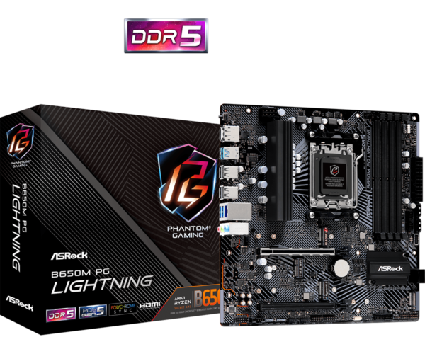 Køb ASRock B650M PG LIGHTNING online billigt tilbud rabat gaming gamer