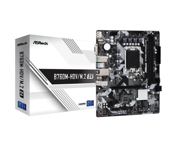 Køb ASRock B760M-HDV/M.2 DDR4 online billigt tilbud rabat gaming gamer