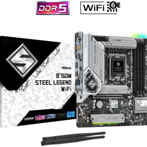 Køb ASRock B760M STEEL LEGEND WIFI online billigt tilbud rabat gaming gamer