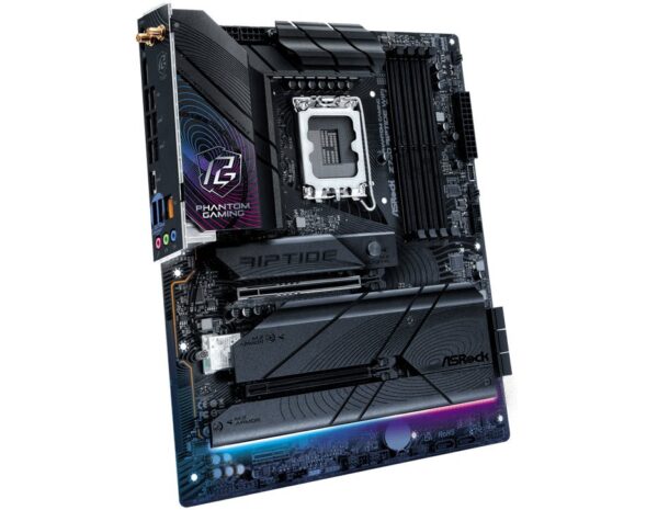 Køb ASRock Z790 RIPTIDE WIFI Bundkort - Intel Z790 - Intel LGA1700 socket - DDR5 RAM - ATX - Retail online billigt tilbud rabat gaming gamer