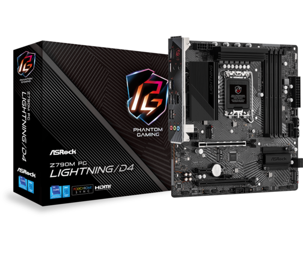 Køb ASRock Z790M PG Lightning DDR4 online billigt tilbud rabat gaming gamer