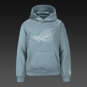 Køb ASUS ROG GRAVITY HOODIE - Regular Fit - Blå Grå | Medium online billigt tilbud rabat gaming gamer