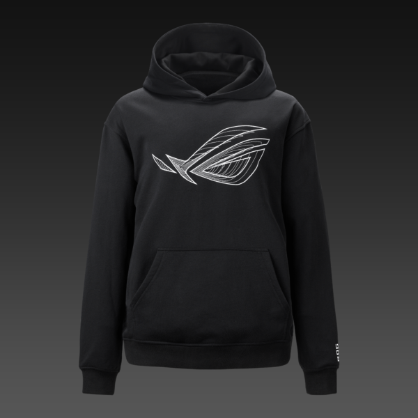 Køb ASUS ROG GRAVITY HOODIE - Regular Fit - Sort | XL online billigt tilbud rabat gaming gamer