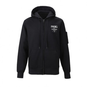 Køb ASUS ROG Pixel Game ZIP HOODIE - Regular Fit - Sort | 2XL online billigt tilbud rabat gaming gamer