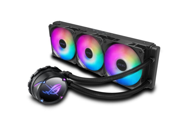 Køb ASUS ROG STRIX LC II 360 ARGB Processors flydende kølesystem 1-pack Sort 120 mm online billigt tilbud rabat gaming gamer