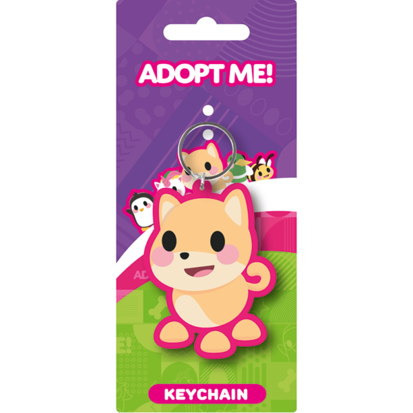 Køb Adopt Me! Hund PVC Nøglering online billigt tilbud rabat gaming gamer