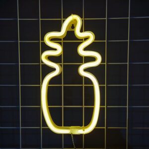 Køb Ananas Neon LED Lampe online billigt tilbud rabat gaming gamer