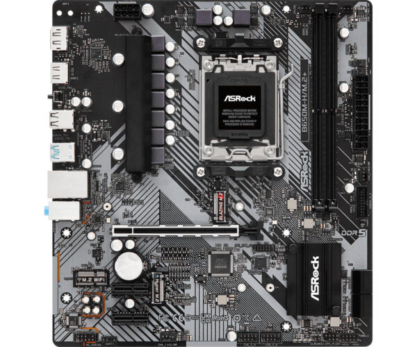 Køb Asrock B650M-H/M.2+ Motherboard Micro ATX AM5 Socket DDR5 online billigt tilbud rabat gaming gamer