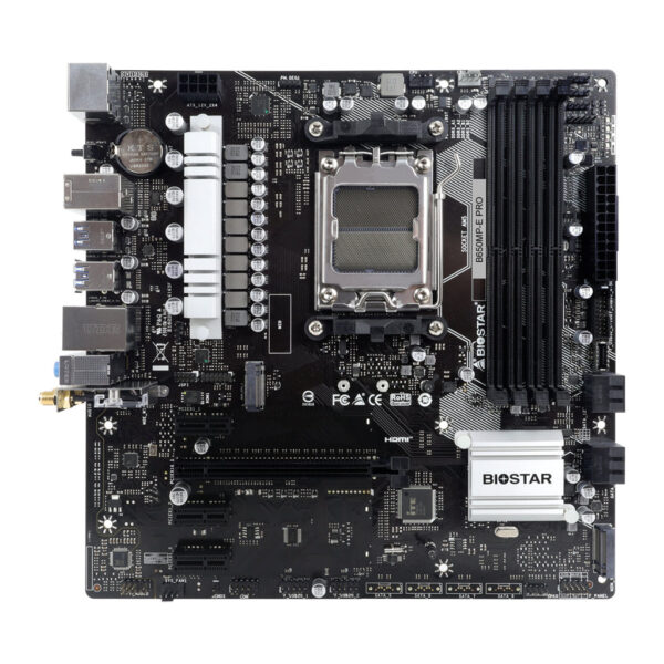 Køb Biostar B650MP-E PRO - Socket AM5 - motherboard online billigt tilbud rabat gaming gamer