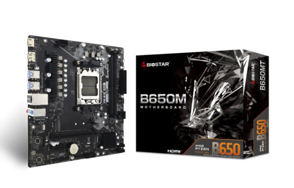 Køb Biostar B650MT - Socket AM5 - mainboard online billigt tilbud rabat gaming gamer