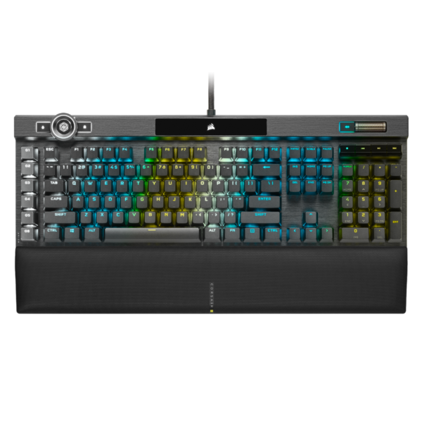 Køb CORSAIR - Gaming K100 RGB Optical-Mechanical Keyboard online billigt tilbud rabat gaming gamer