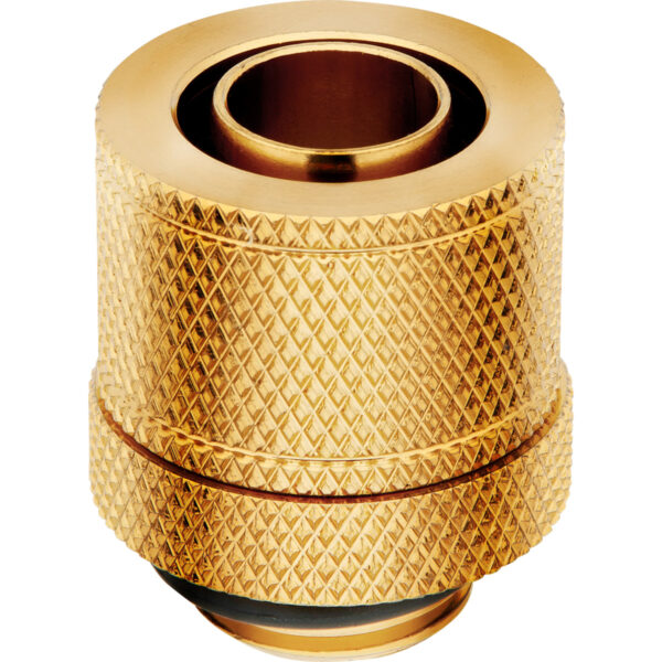 Køb CORSAIR Hydro X Series XF Compression Fitting Kølevæske system tilpasning 4-pack Guld online billigt tilbud rabat gaming gamer