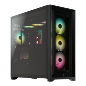 Køb CORSAIR iCUE 5000X RGB Tårn ATX Sort online billigt tilbud rabat gaming gamer