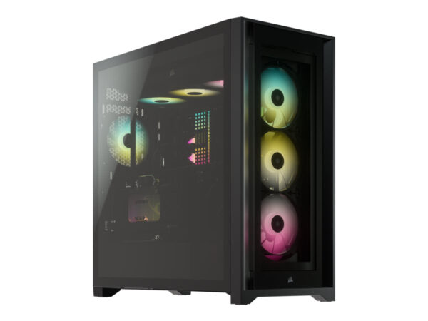 Køb CORSAIR iCUE 5000X RGB Tårn ATX Sort online billigt tilbud rabat gaming gamer