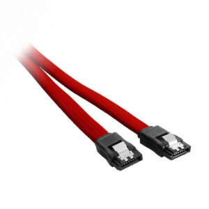 Køb CableMod ModMesh SATA 3 Cable 30cm - red online billigt tilbud rabat gaming gamer