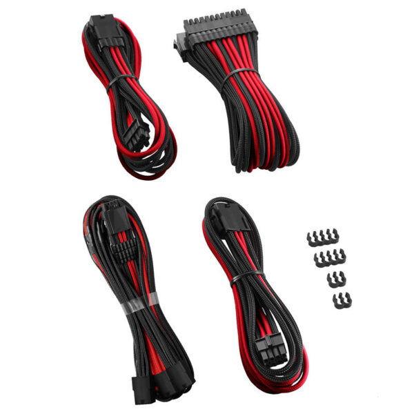 Køb CableMod Pro ModMesh 12VHPWR Cable Extension Kit - black/red online billigt tilbud rabat gaming gamer