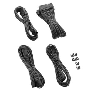 Køb CableMod Pro ModMesh 12VHPWR Cable Extension Kit - carbon online billigt tilbud rabat gaming gamer