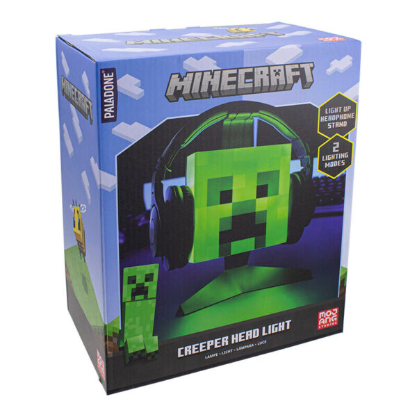 Køb Creeper Head Light Headphone Stand online billigt tilbud rabat gaming gamer