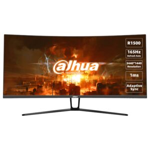 Køb Dahua 34" WQHD 21 9 Curved 165Hz 1ms online billigt tilbud rabat gaming gamer