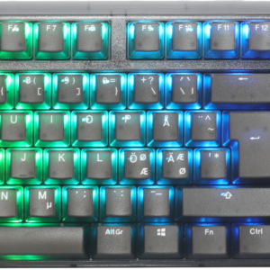 Køb Ducky One 3 - Aura Black Nordic - Fullsize - Cherry Red - RGB online billigt tilbud rabat gaming gamer