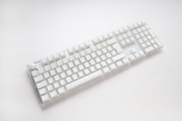 Køb Ducky One 3 - Aura White Nordic - Fullsize - Cherry Blue - RGB online billigt tilbud rabat gaming gamer