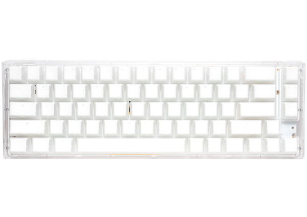 Køb Ducky One 3 - Aura White Nordic - SF 65% - Cherry Silent Red - RGB online billigt tilbud rabat gaming gamer