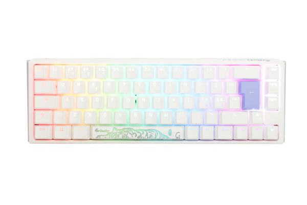 Køb Ducky One 3 - Classic Pure White Nordic - SF 65% - Cherry Silver online billigt tilbud rabat gaming gamer