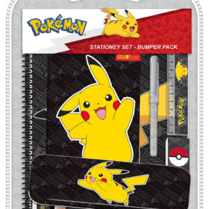 Køb Euromic - Writing Set W. Metal Box - Pokémon (061506884) online billigt tilbud rabat gaming gamer