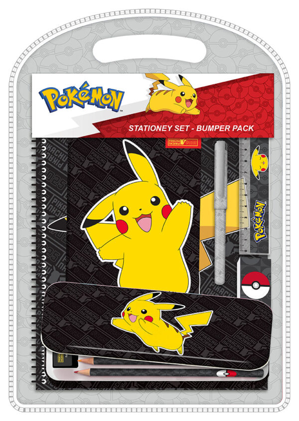 Køb Euromic - Writing Set W. Metal Box - Pokémon (061506884) online billigt tilbud rabat gaming gamer