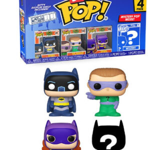 Køb Funko Pop! - Bitty POP 4PK DC Batman Adam West (71314) online billigt tilbud rabat gaming gamer