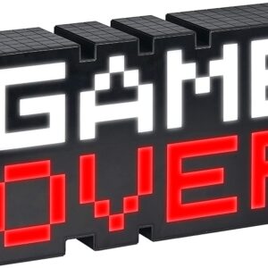 Køb GAME OVER lys skilt online billigt tilbud rabat gaming gamer