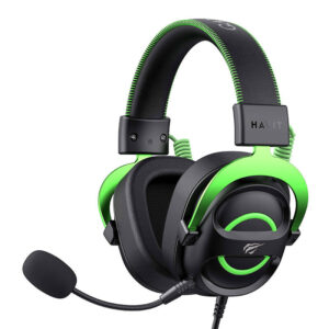 Køb Gaming Headphones Havit H2002E (Black-Green) online billigt tilbud rabat gaming gamer