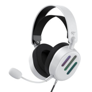 Køb Gaming Headphones Havit H2038U RGB (white) online billigt tilbud rabat gaming gamer