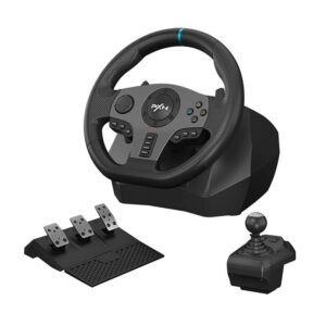 Køb Gaming Wheel PXN-V9 (PC / PS3 / PS4 / XBOX ONE / XBOX SERIES S&X / SWITCH) online billigt tilbud rabat gaming gamer