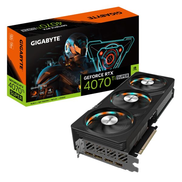 Køb Gigabyte GeForce RTX 4070 Ti SUPER GAMING OC 16G 16GB online billigt tilbud rabat gaming gamer