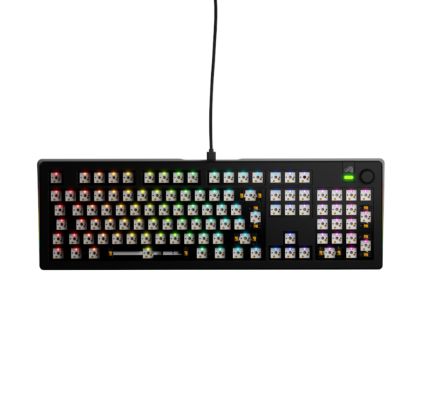 Køb Glorious GMMK 3 100% Barebones wired Sort- ISO online billigt tilbud rabat gaming gamer