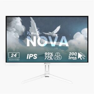 Arozzi Nova 24" IPS 200Hz Hvid
