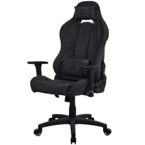Arozzi Torretta Soft Fabric Gaming Chair - Black