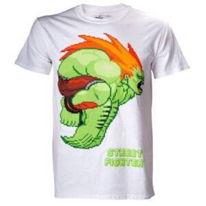 Street Fighter Pixel Blanka T-shirt